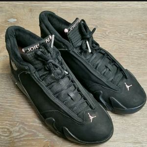 *AIR JORDAN XIV 14 Black/Pink 312274-001 Shoes SZ 8